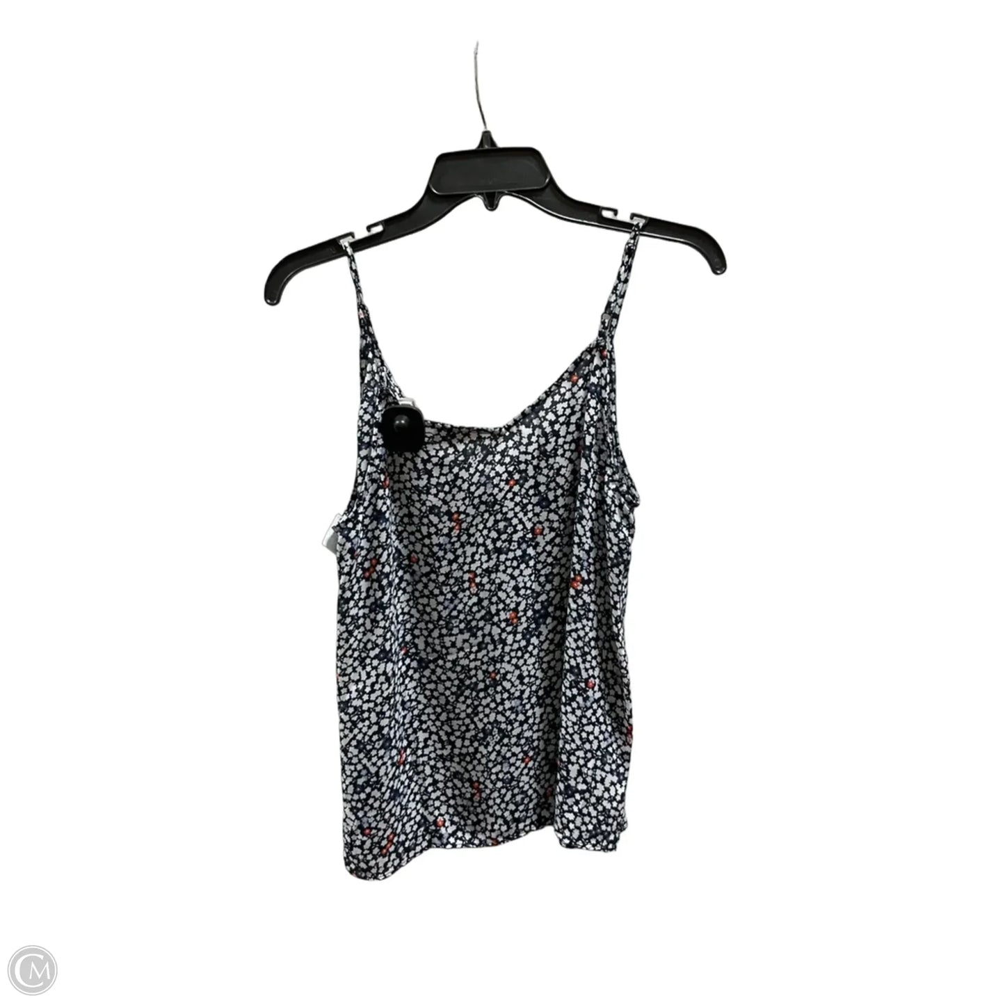 Top Sleeveless By Loft In Floral Print, Size: M