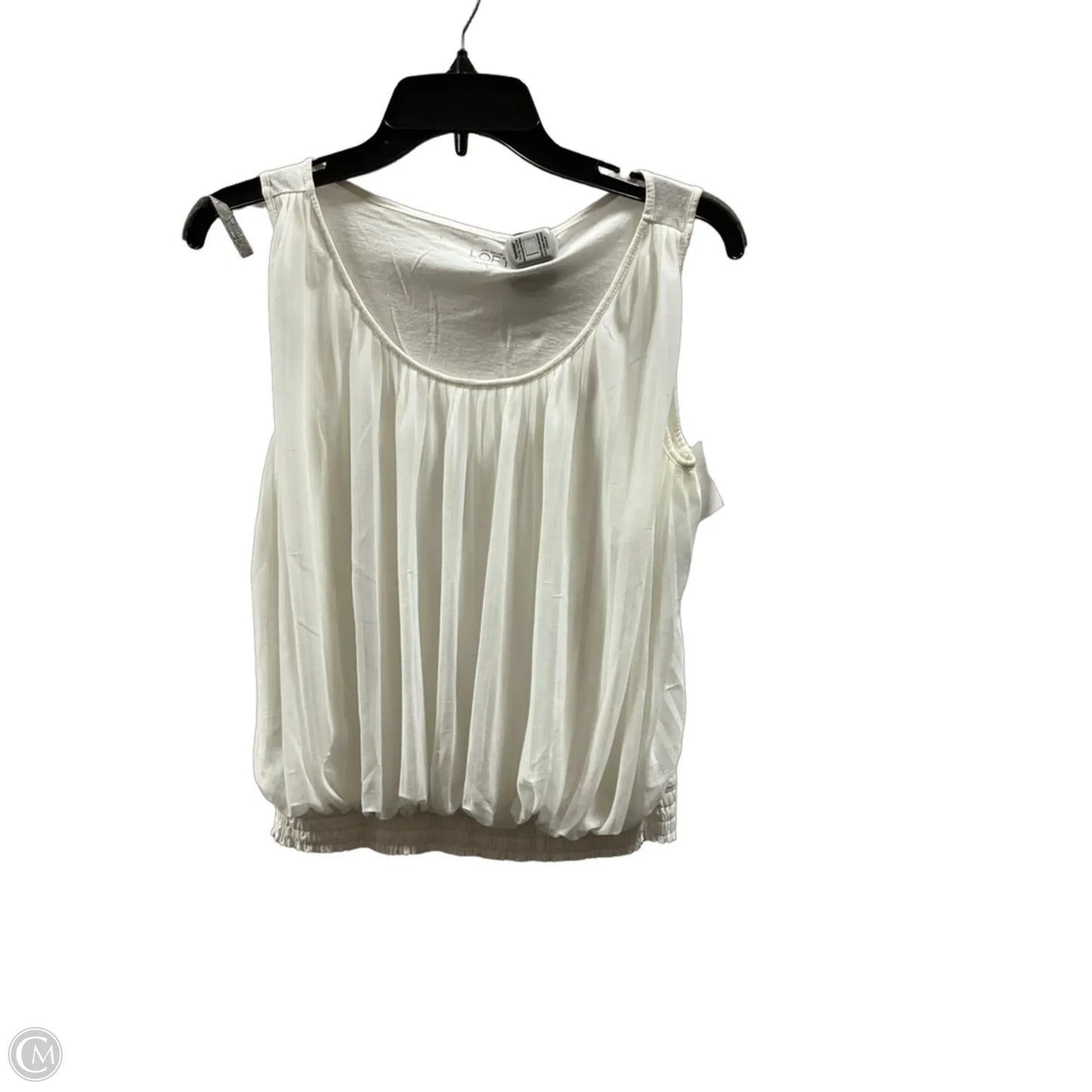 Top Sleeveless By Express In Grey, Size: S