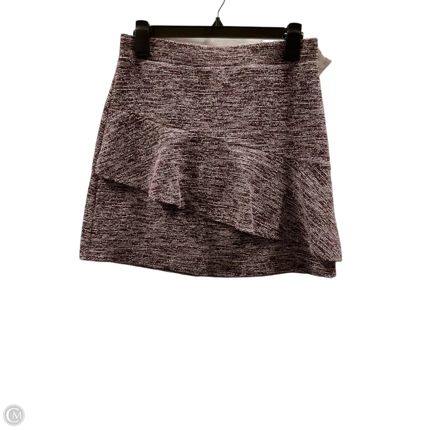 Skirt Midi By Loft In Red, Size: S