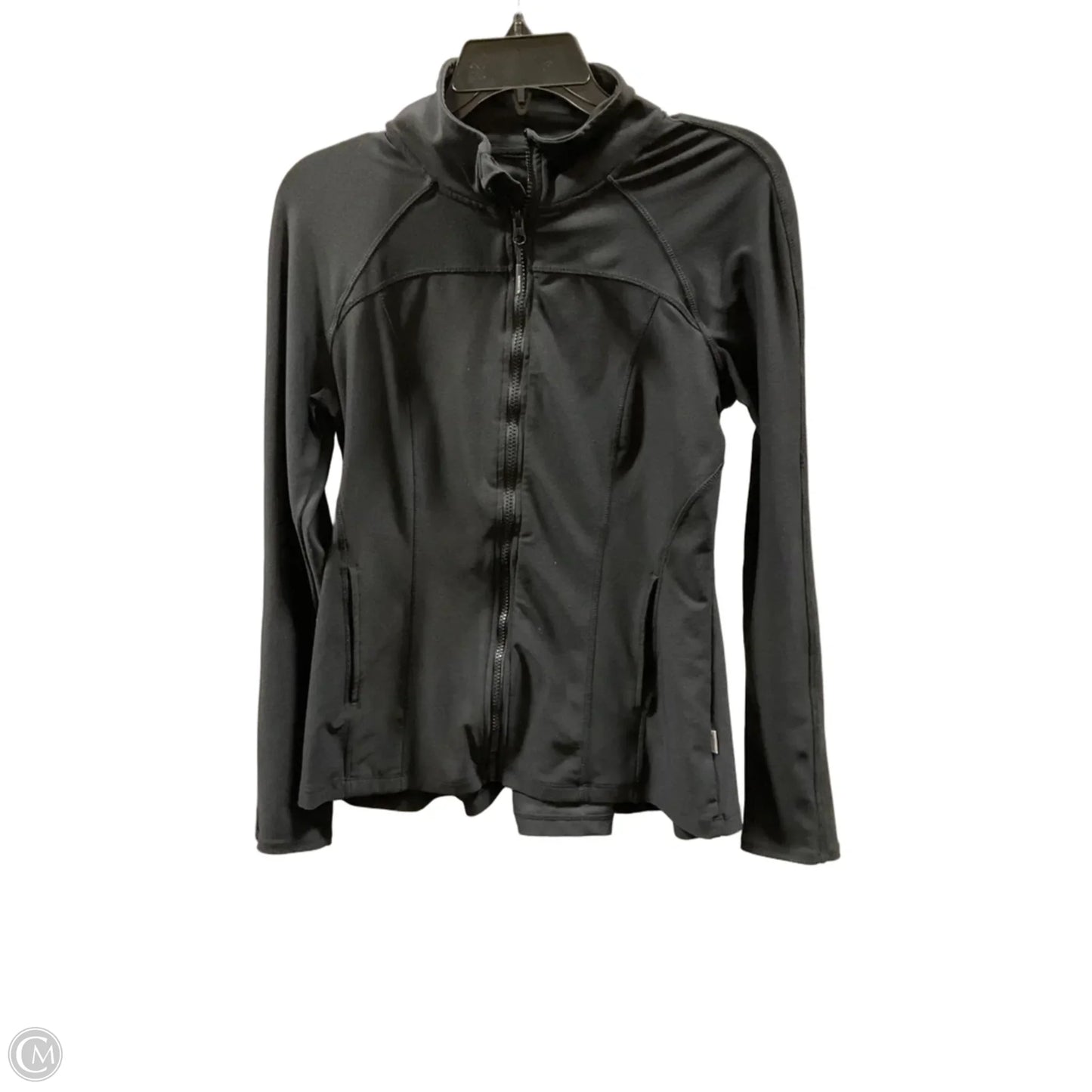 Athletic Jacket By Mondetta In Black, Size: M