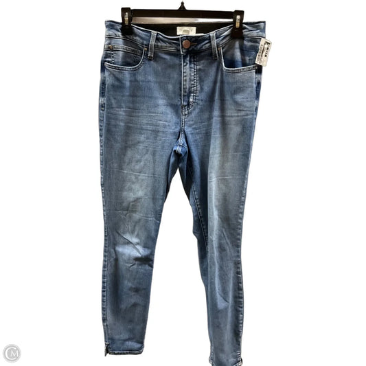 Jeans Skinny By Maurices In Blue, Size: 12