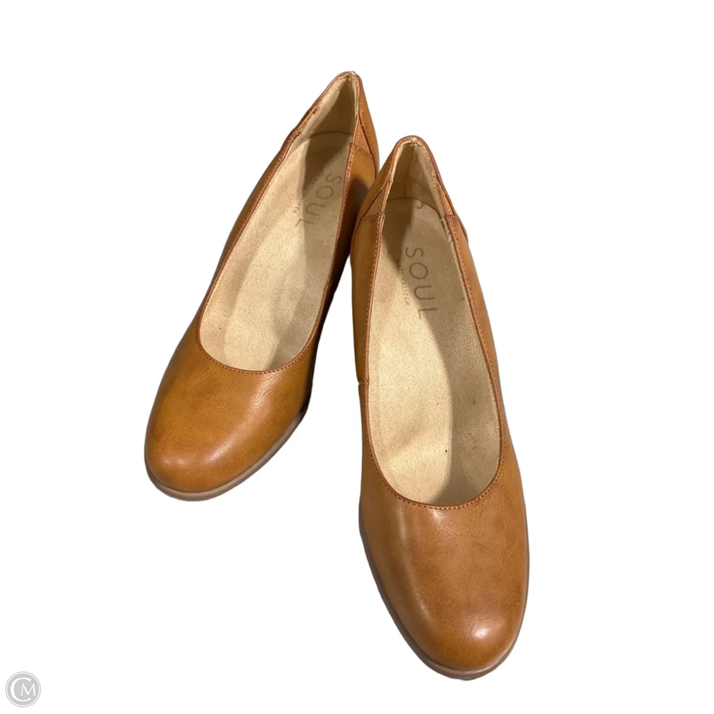 Shoes Heels Wedge By Naturalizer In Brown, Size: 9