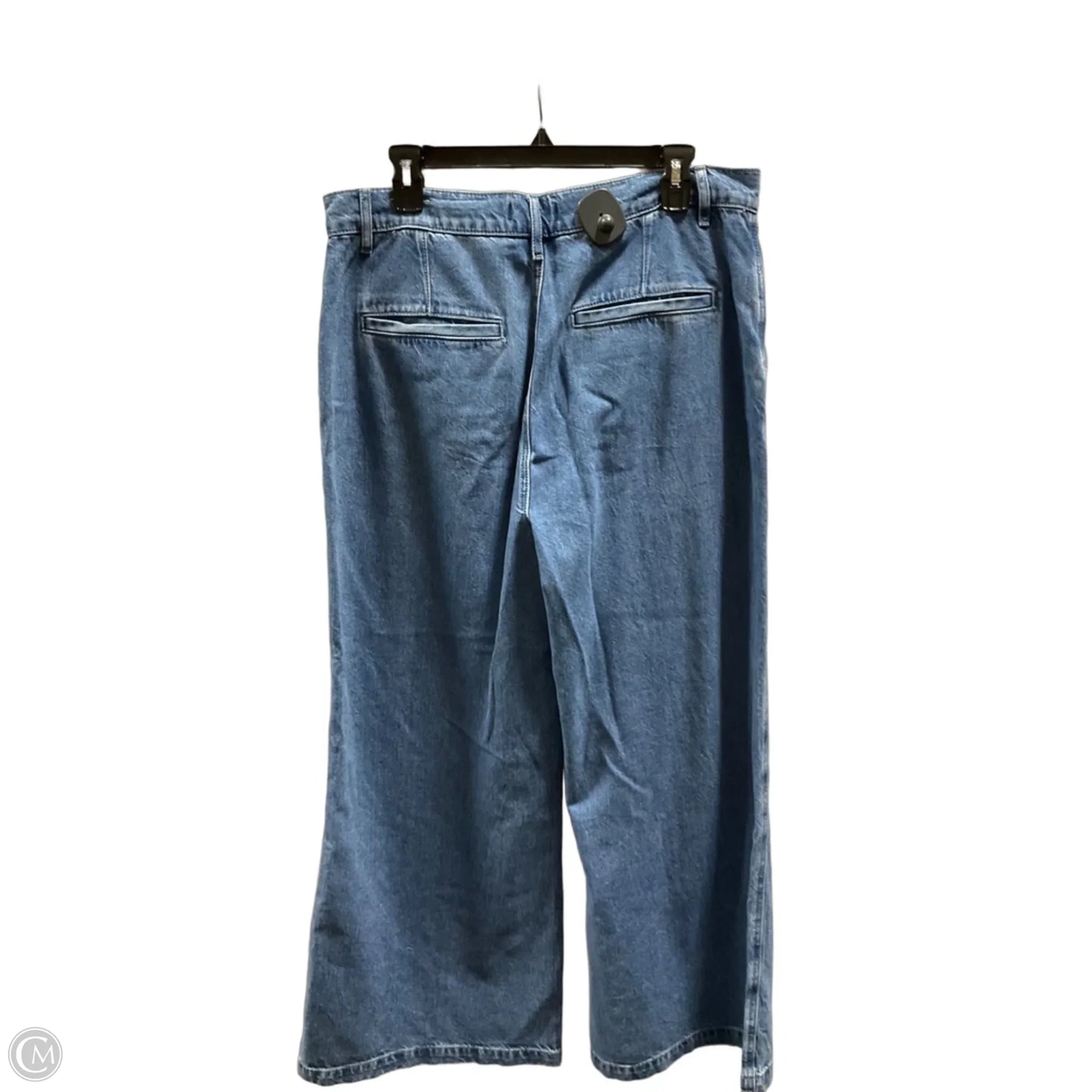 Jeans Flared By Loft In Blue, Size: 12