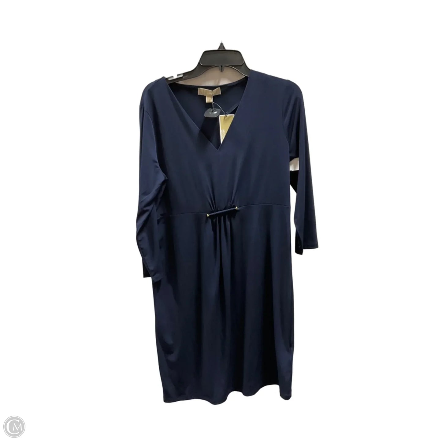 Dress Casual Midi By Michael By Michael Kors In Blue, Size: 8