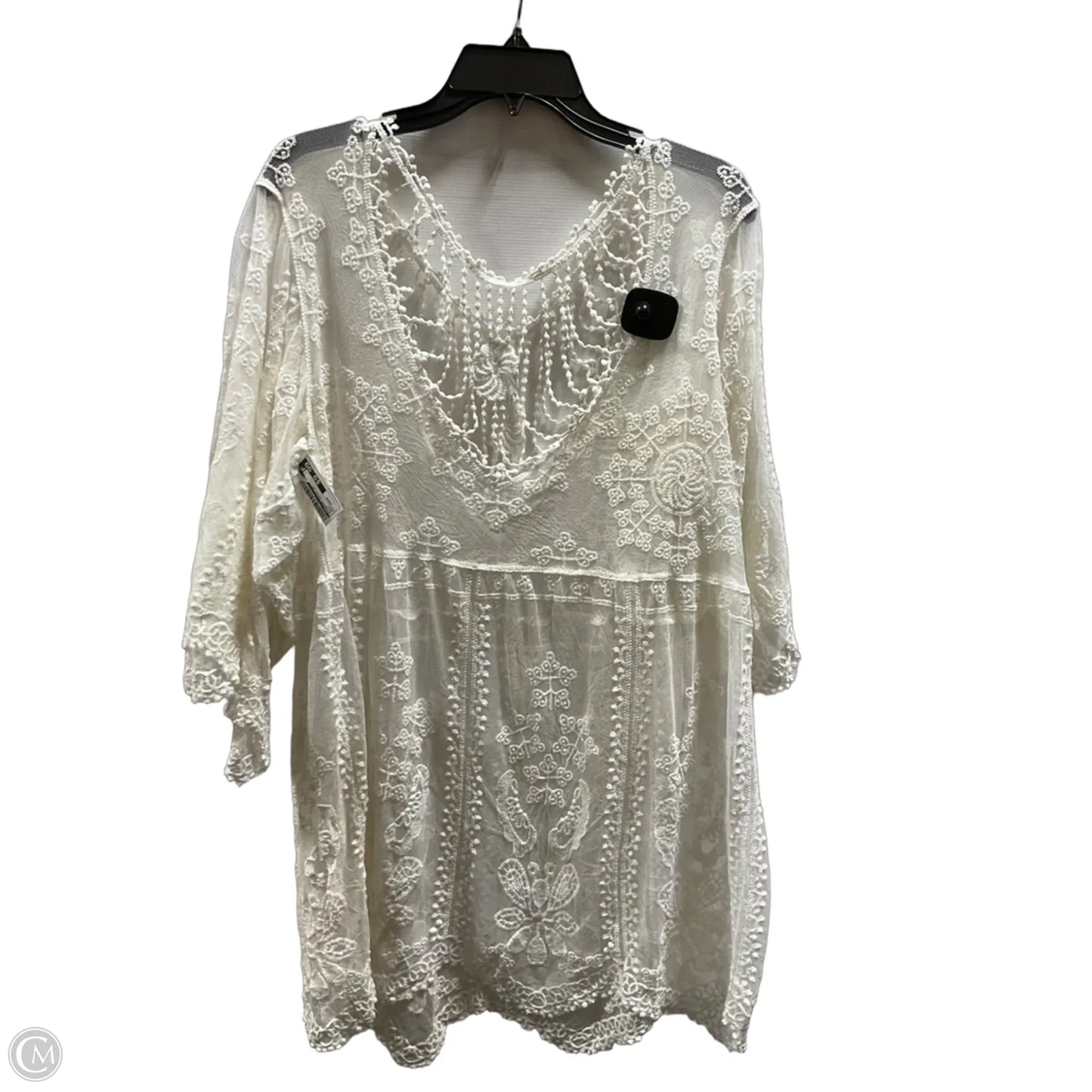 Swimwear Cover-up By Cmf In White, Size: Osfm