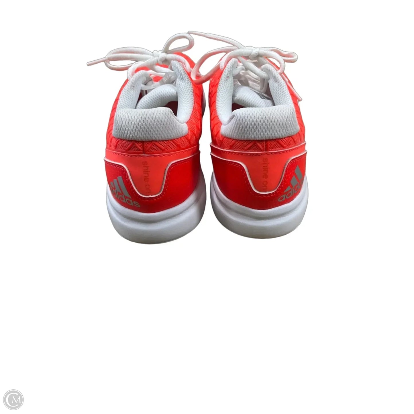 Shoes Athletic By Adidas In Orange & White, Size: 9