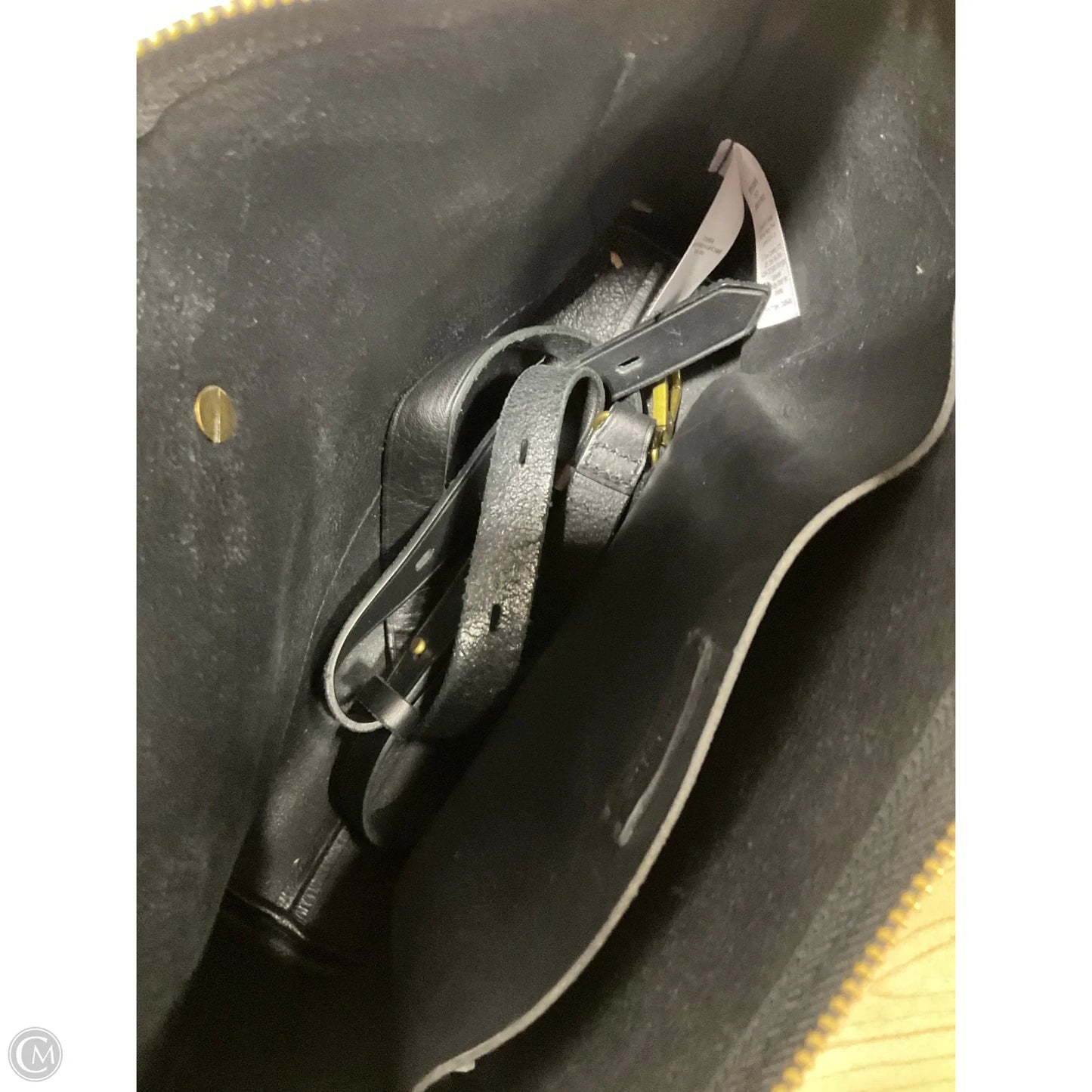 Crossbody Leather By Madewell, Size: Medium