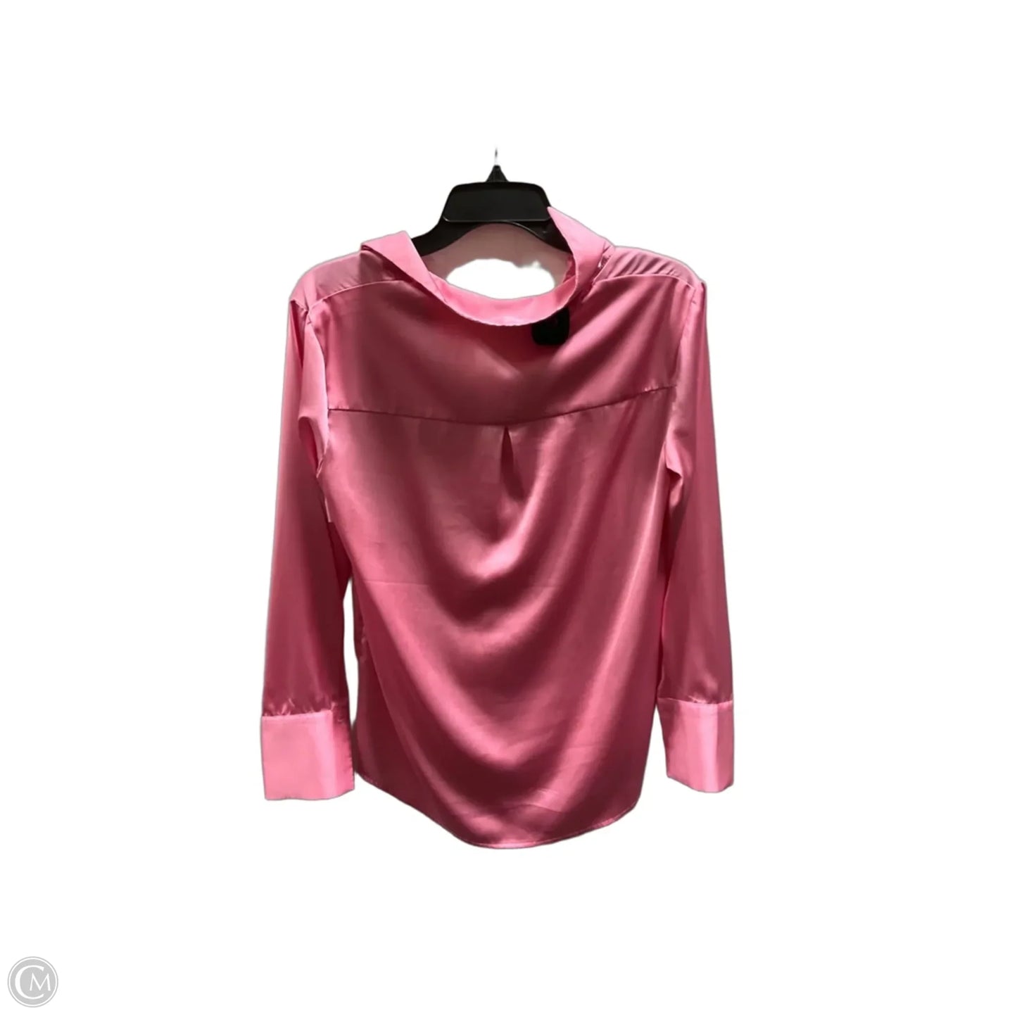 Blouse Long Sleeve By Maison Damelie In Pink, Size: Xs