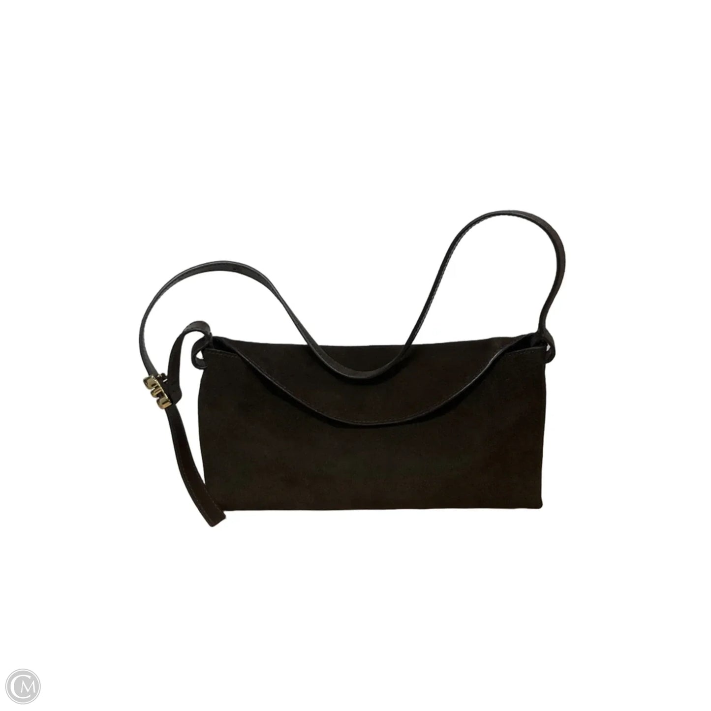 Handbag Leather By Madewell, Size: Medium