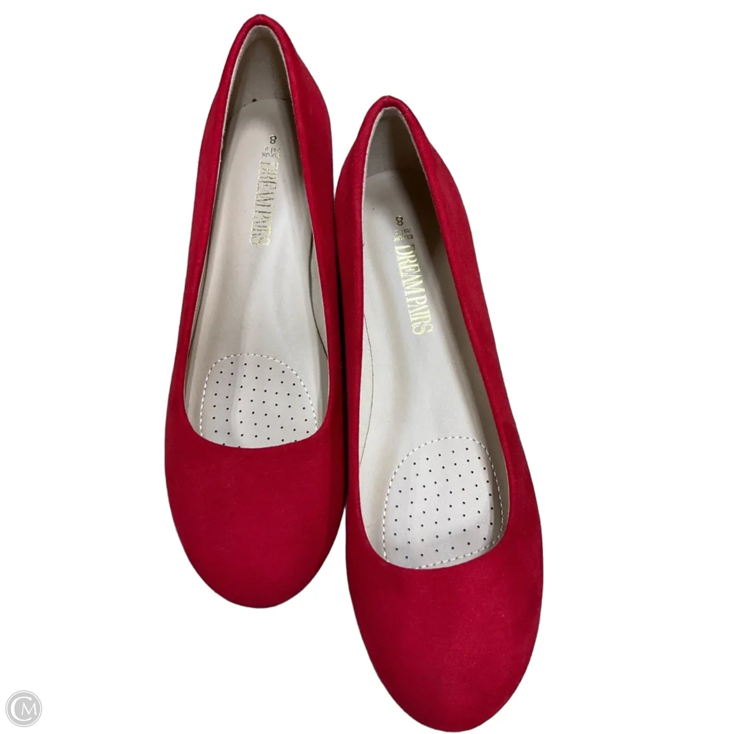 Shoes Heels Block By Dream Pairs In Red, Size: 8