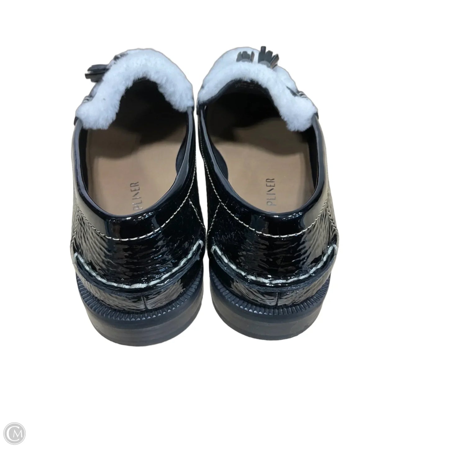 Shoes Flats By Donald Pliner In Black & White, Size: 7