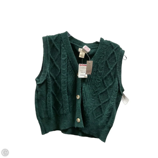 Vest Other By Jessica Simpson In Green, Size: L
