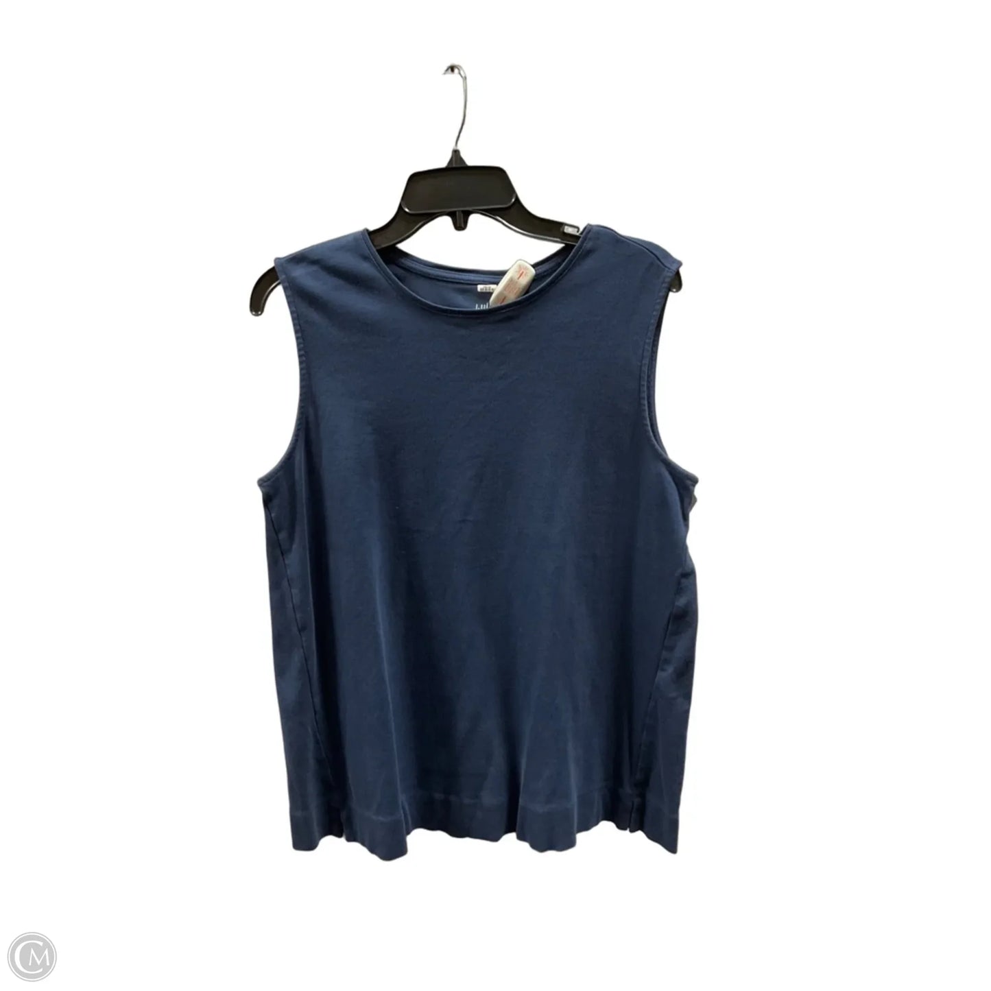 Top Sleeveless By J. Jill In Blue, Size: M