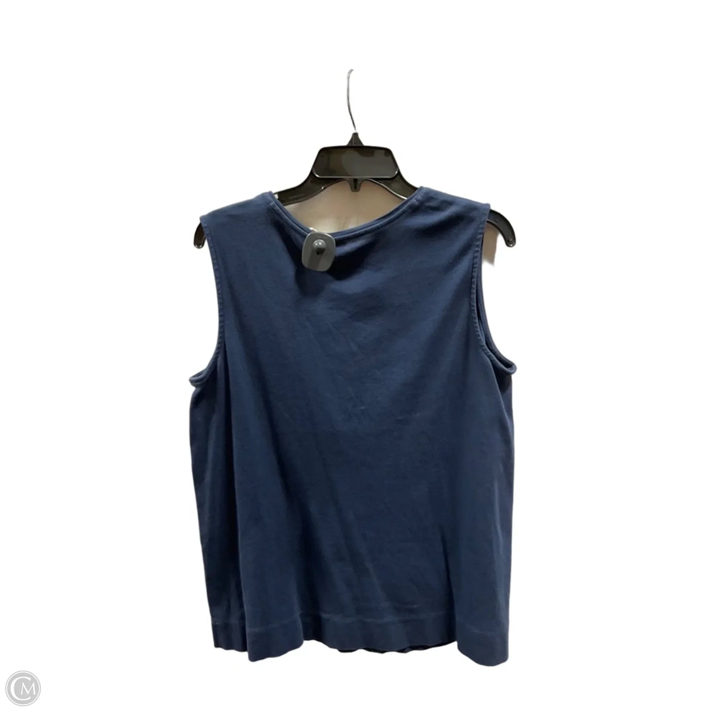 Top Sleeveless By J. Jill In Blue, Size: M