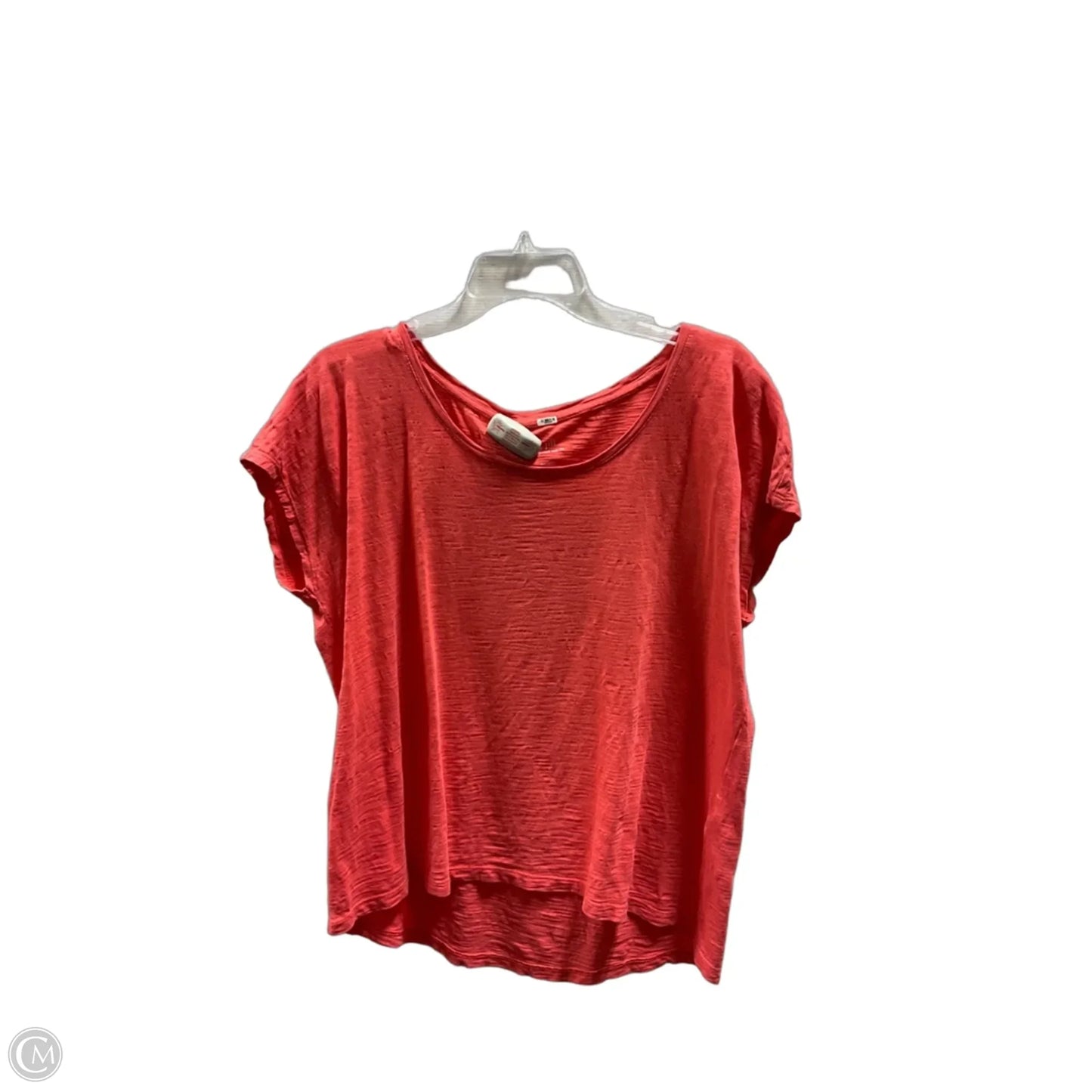 Top Short Sleeve By J. Jill In Orange, Size: M