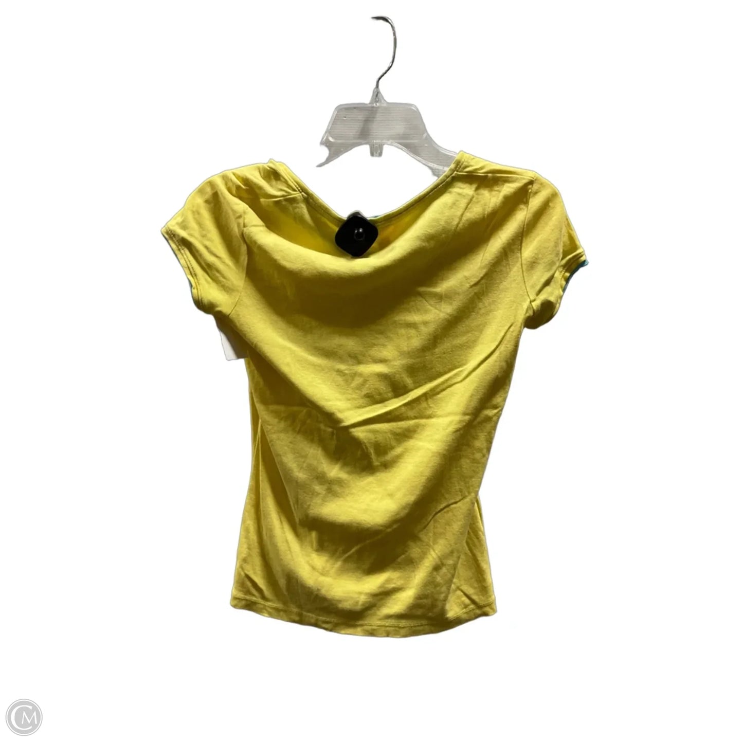 Top Short Sleeve By Lilly Pulitzer In Yellow, Size: Xs