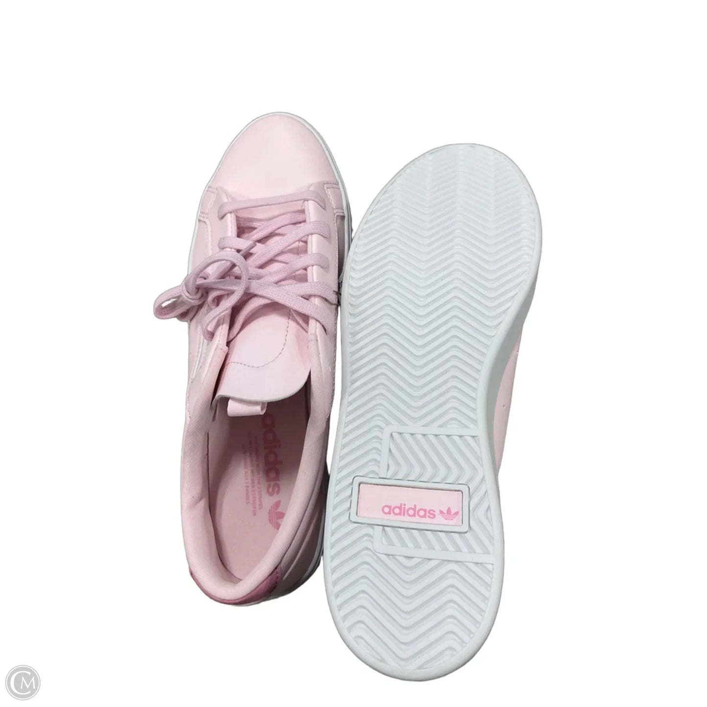 Shoes Athletic By Adidas In Pink, Size: 9
