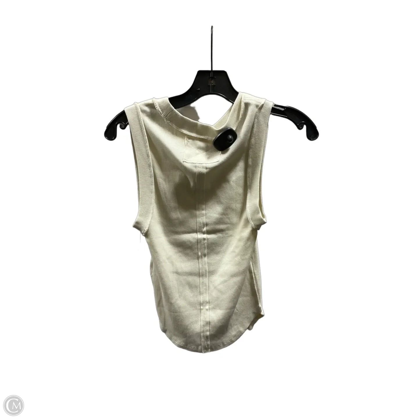 Top Sleeveless By Free People In Cream, Size: S