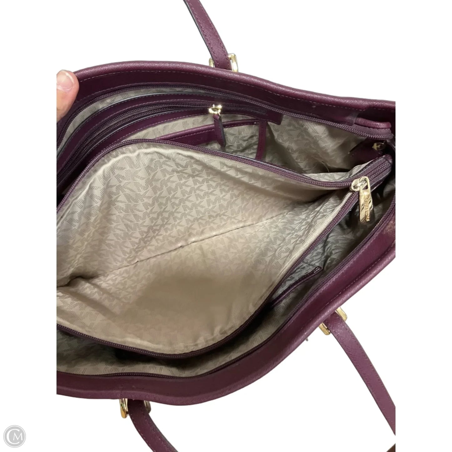 Handbag Designer By Michael Kors, Size: Large