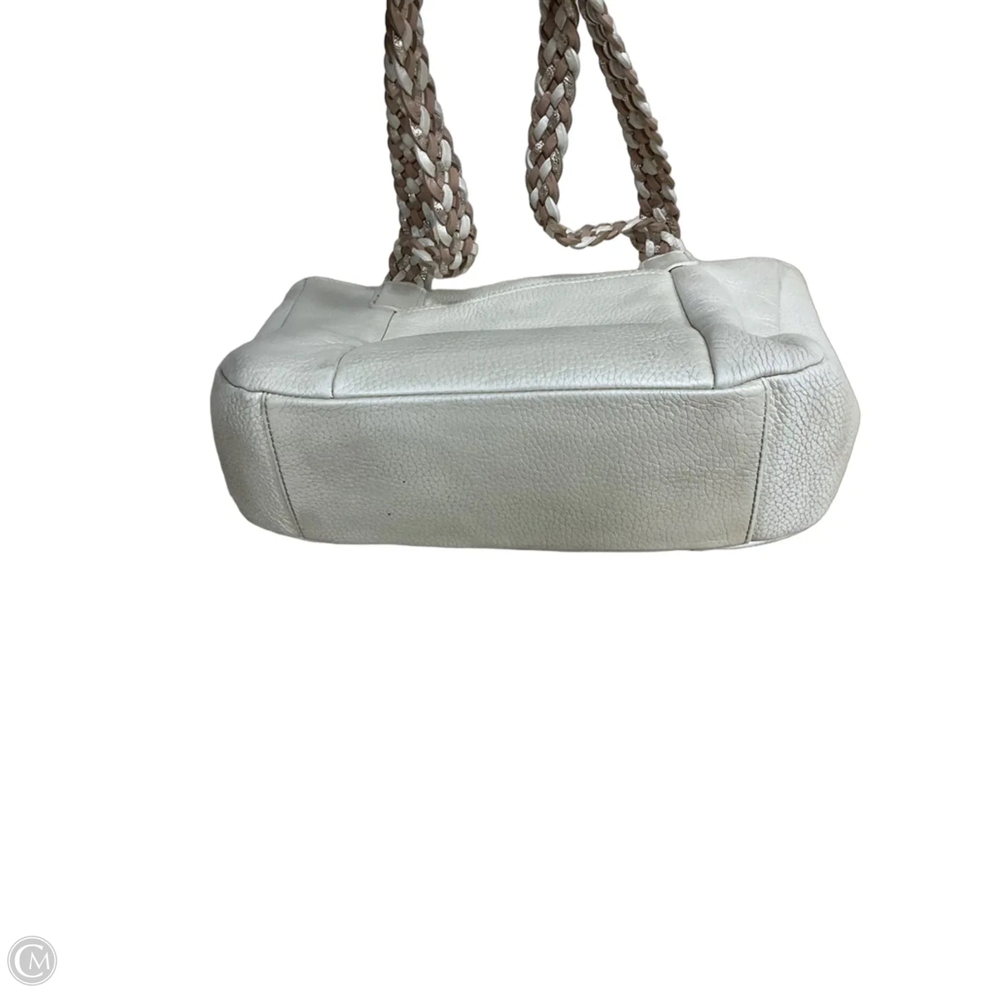 Handbag Leather By Brighton, Size: Medium