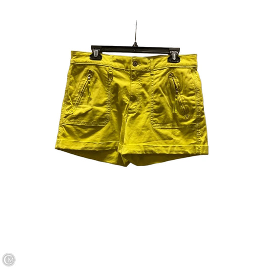 Shorts By White House Black Market In Yellow, Size: 10