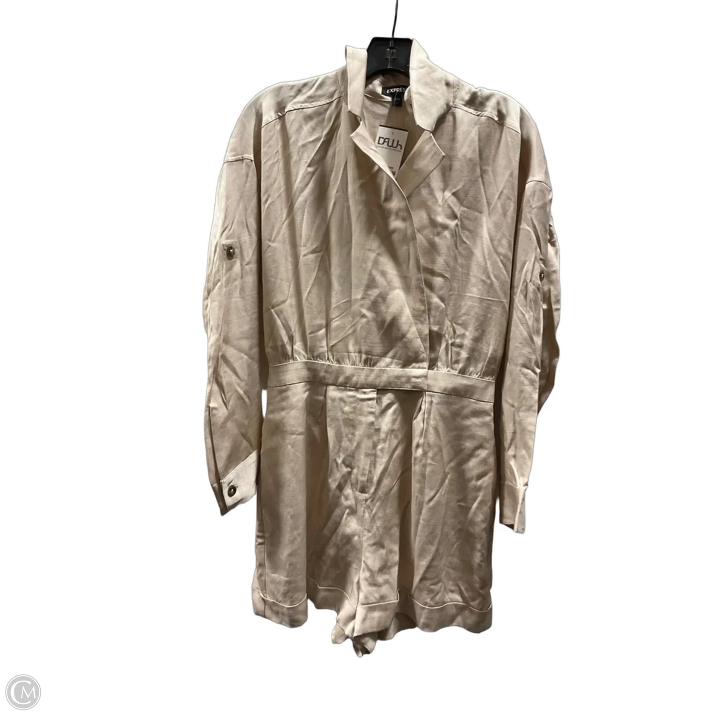 Romper By Express In Cream, Size: M