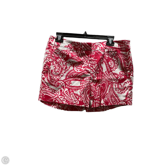 Shorts By Kedzie In Pink & White, Size: 12