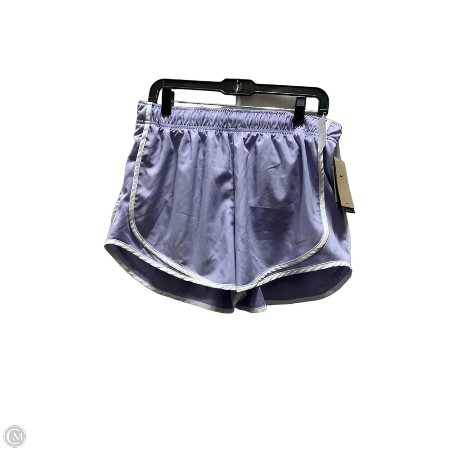 Athletic Shorts By Nike In Purple, Size: L