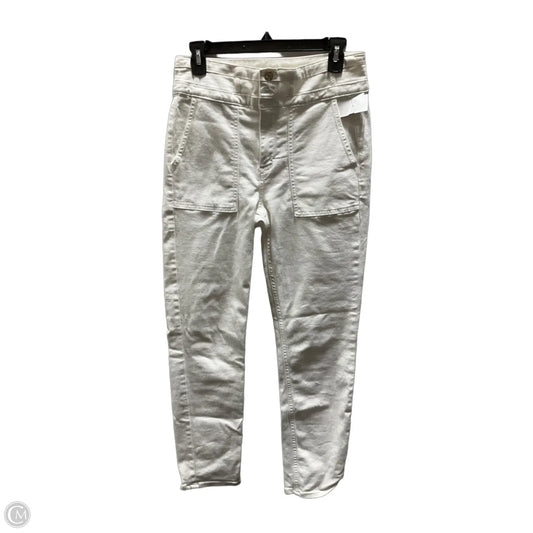 Jeans Straight By White House Black Market In White, Size: 6