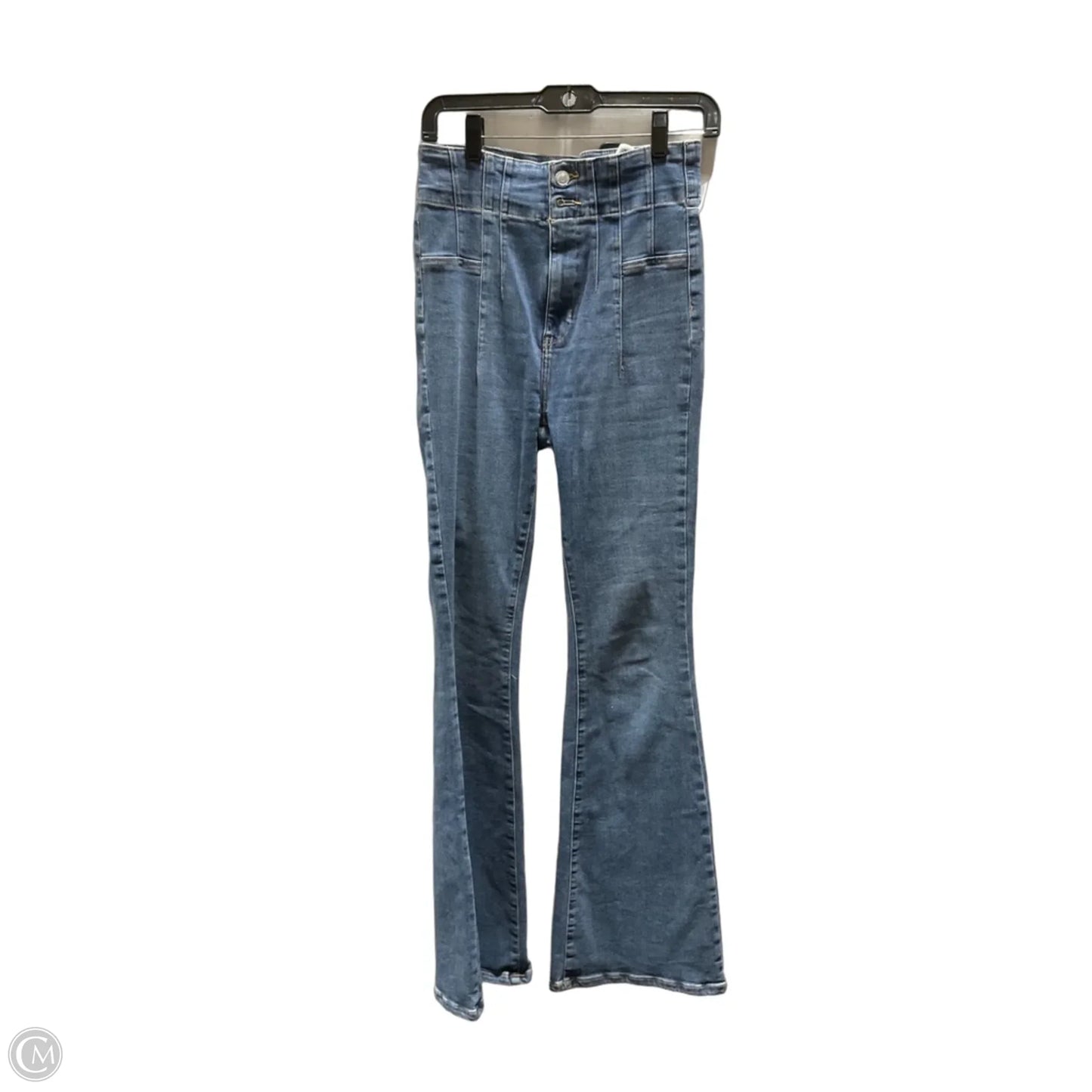Jeans Flared By Free People In Blue, Size: 6