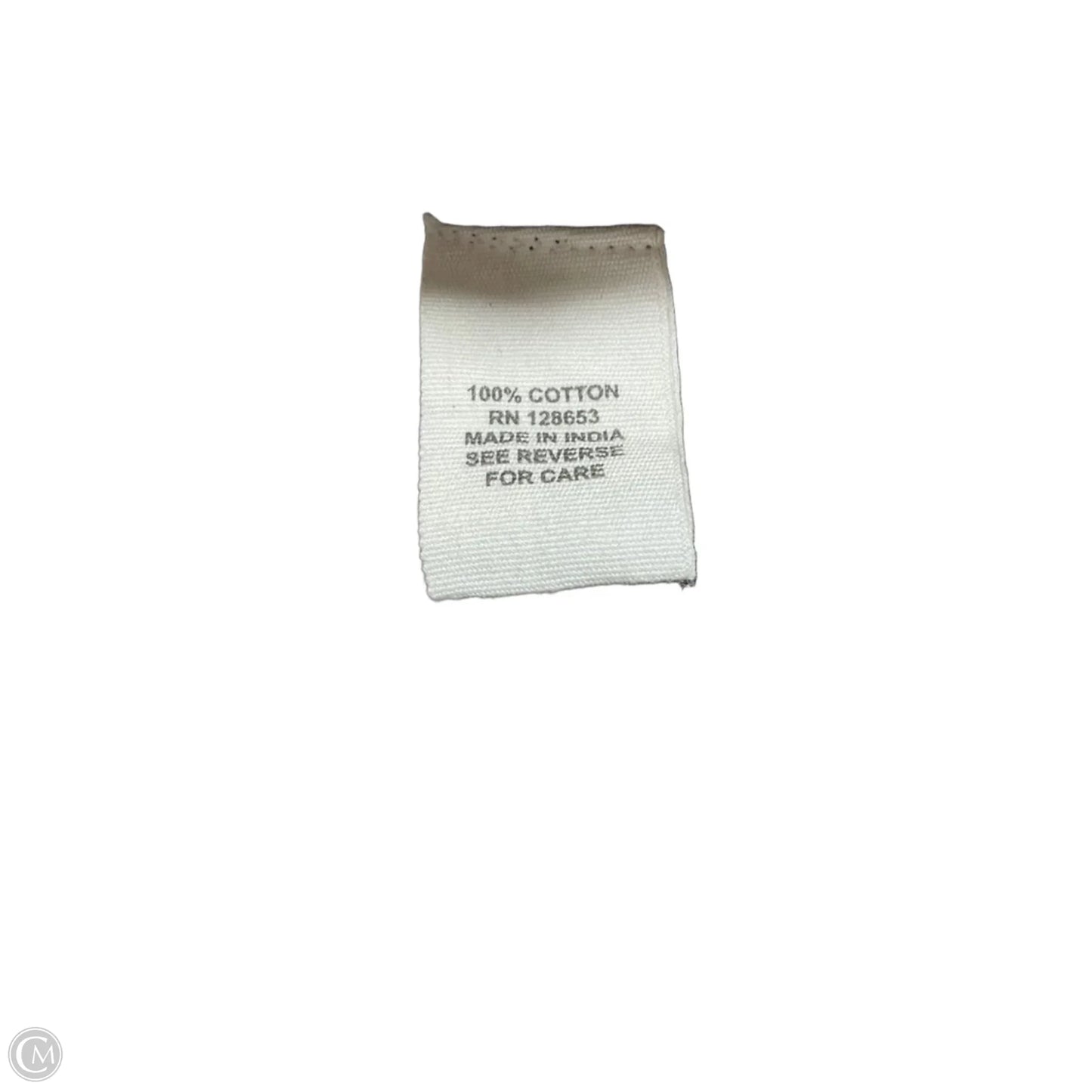 Top Short Sleeve By Nicole By Nicole Miller In Black, Size: L