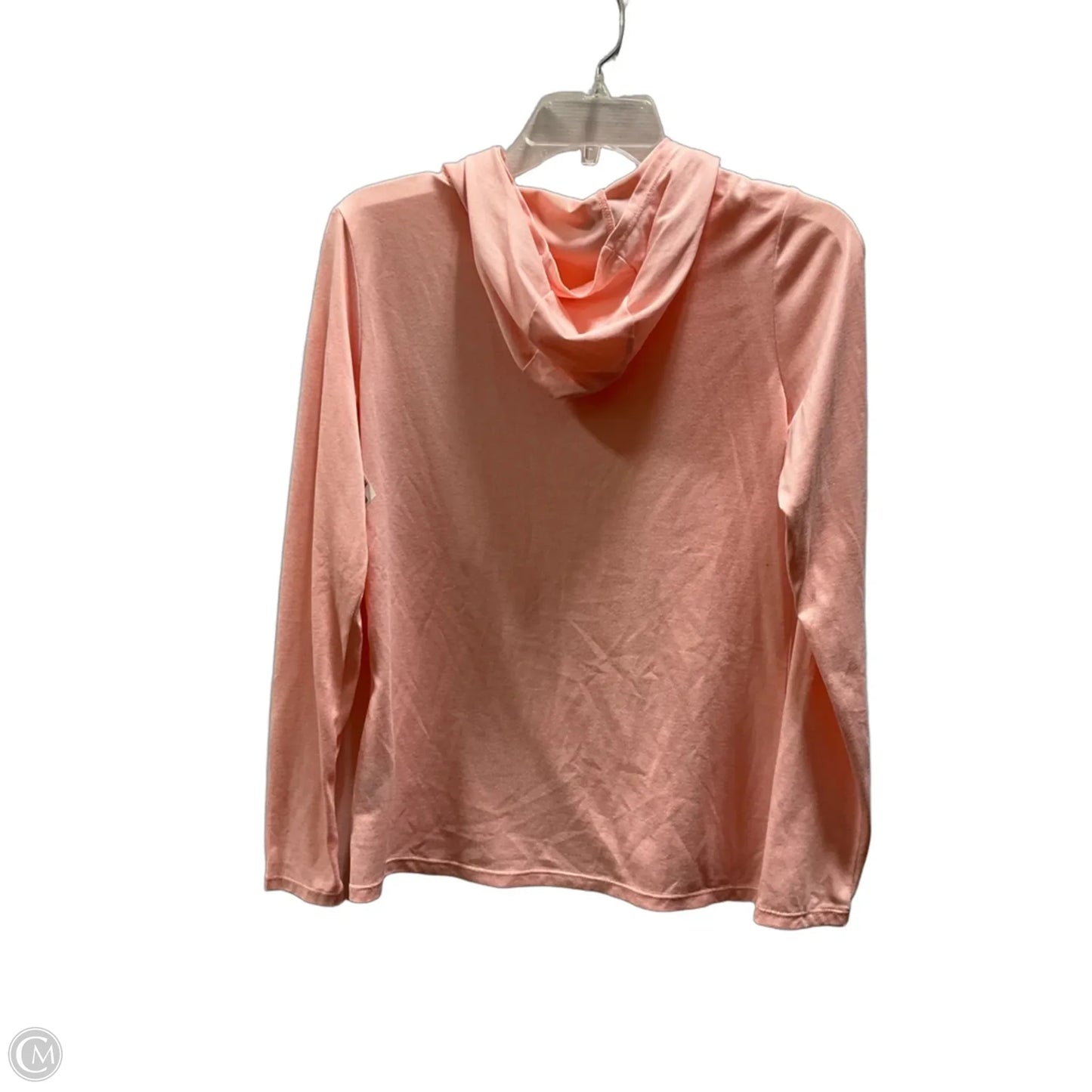 Athletic Sweatshirt Hoodie By Nike In Pink, Size: S