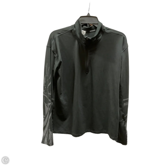 Athletic Jacket By Nike In Black, Size: M