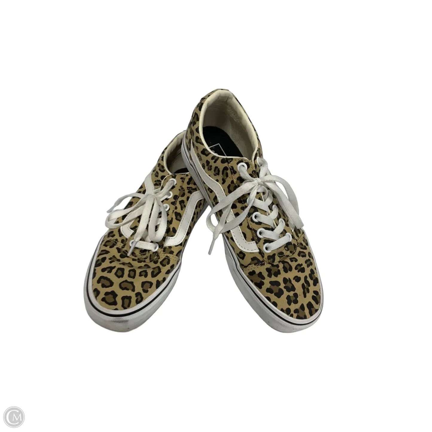 Shoes Athletic By Vans In Leopard Print, Size: 8.5