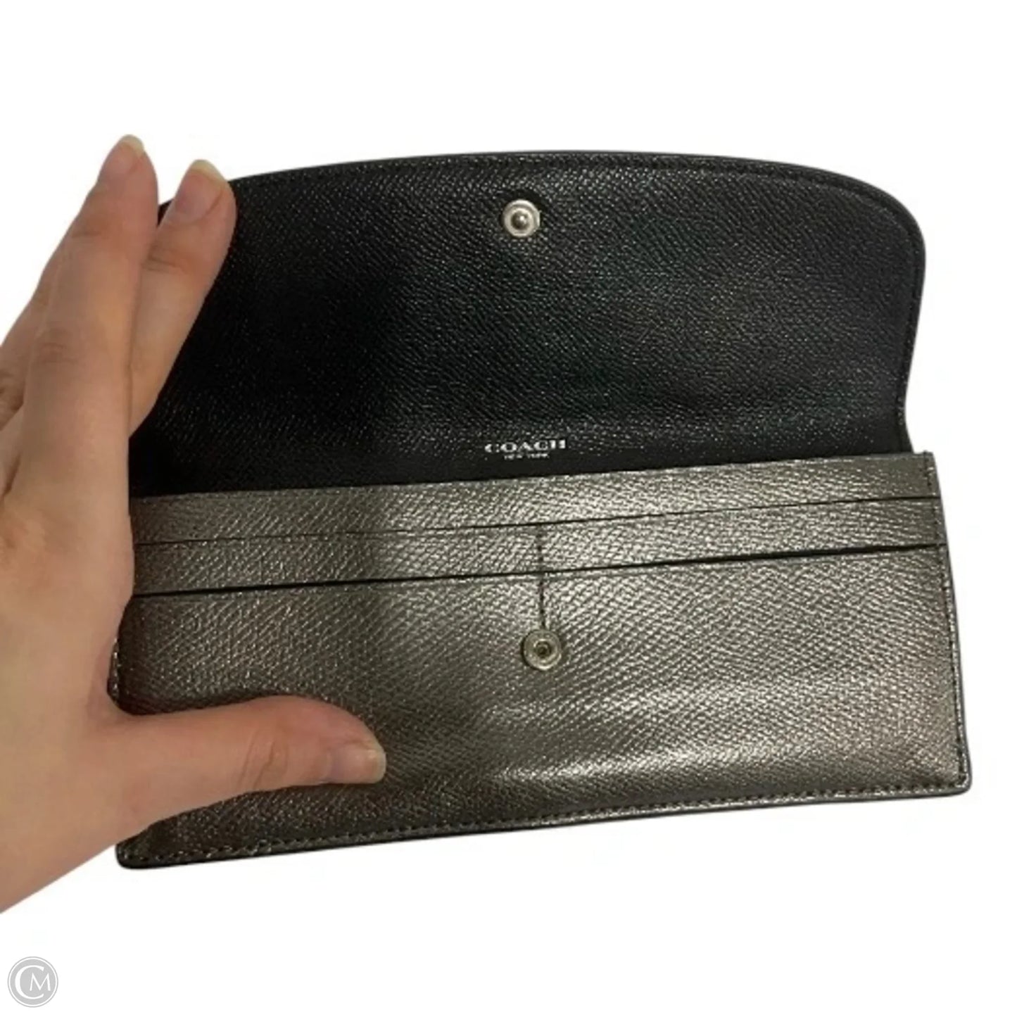 Wallet Designer By Coach, Size: Large