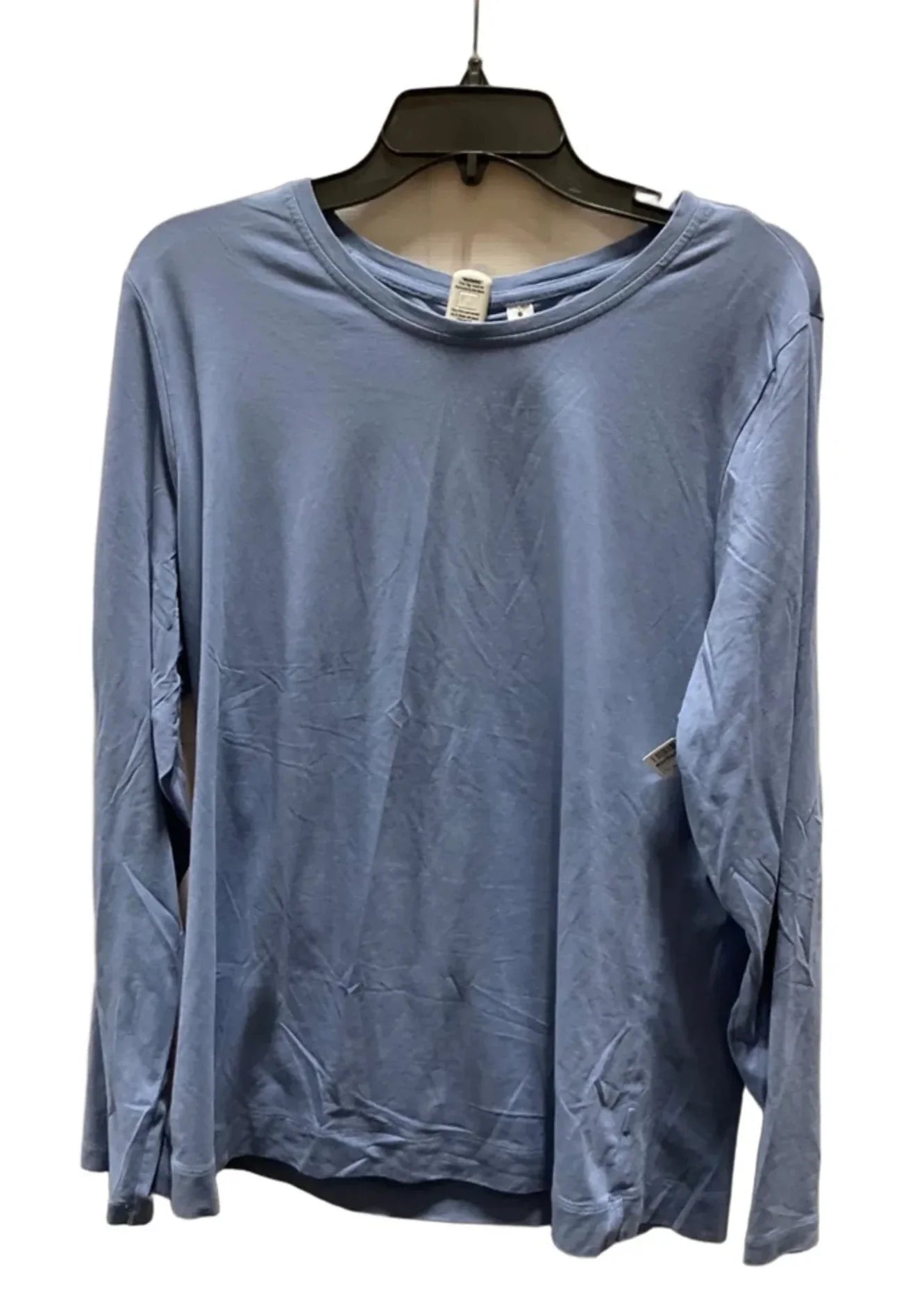 Athletic Top Long Sleeve Collar By Athleta In Blue, Size: Xl