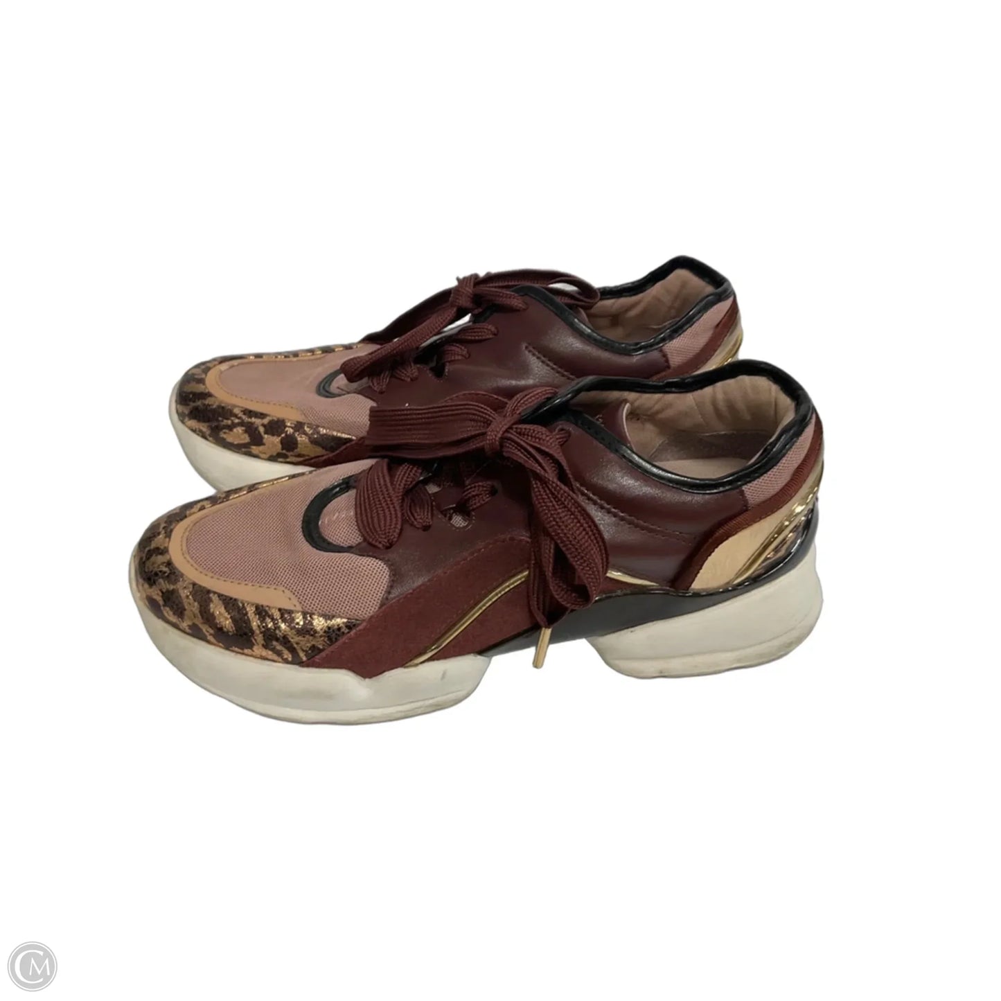 Shoes Athletic By Kate Spade In Pink & Red, Size: 8