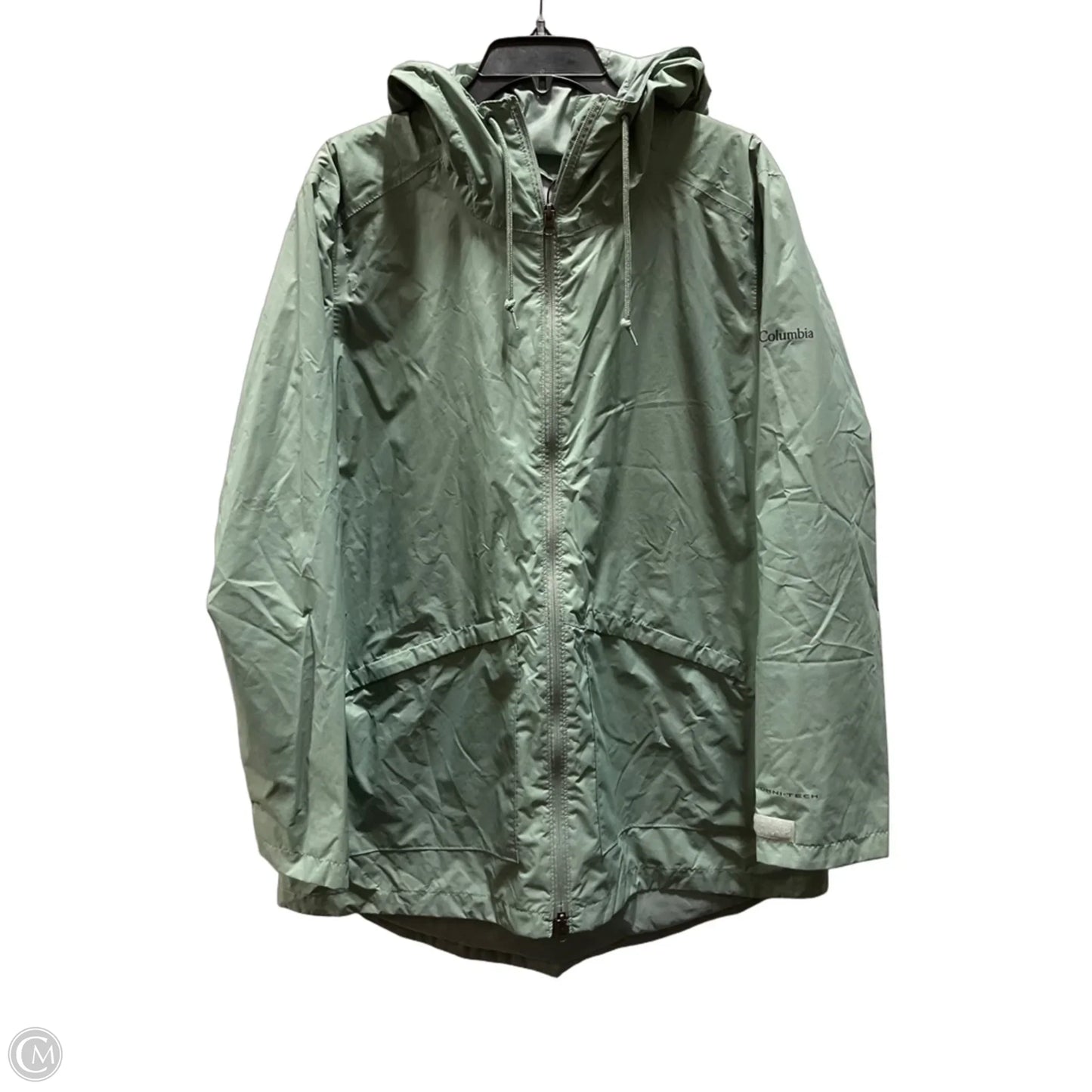 Athletic Jacket By Columbia In Green, Size: 1x