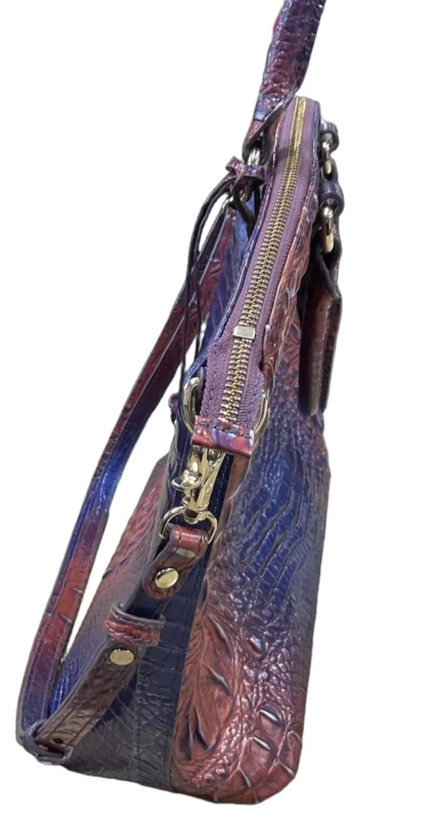 Handbag Designer By Brahmin, Size: Large