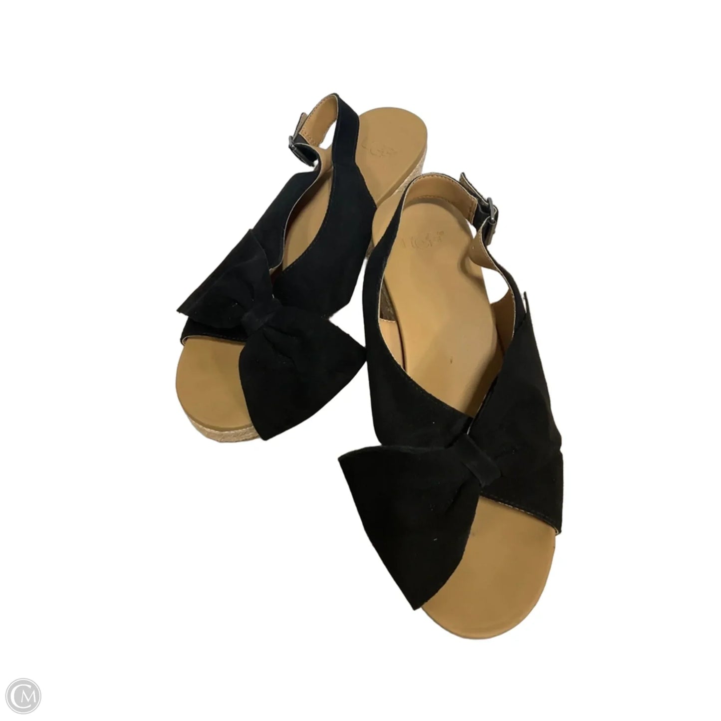 Shoes Designer By Ugg In Black & Brown, Size: 10