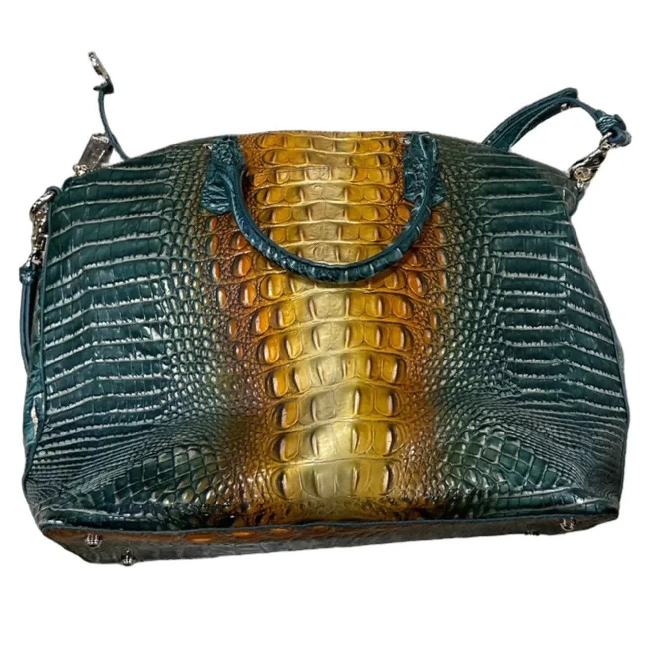 Handbag Designer By Brahmin, Size: Large