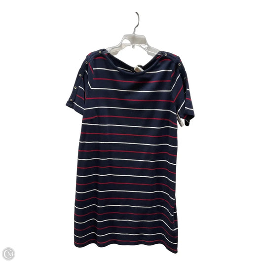 Dress Casual Midi By Talbots In Blue, Size: Xl