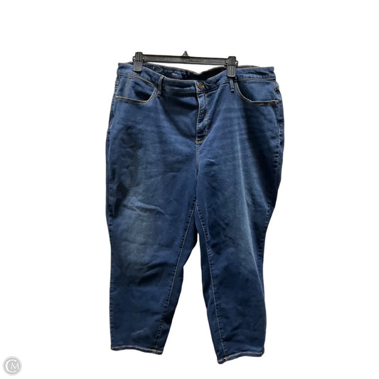Jeans Straight By Talbots In Blue, Size: 20