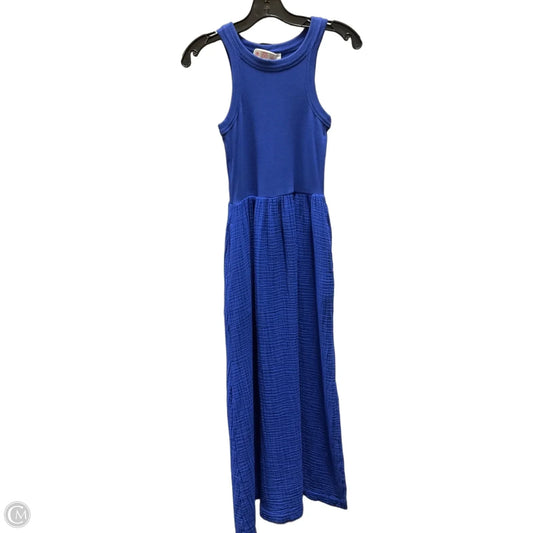 Dress Casual Maxi By Loft In Blue, Size: S