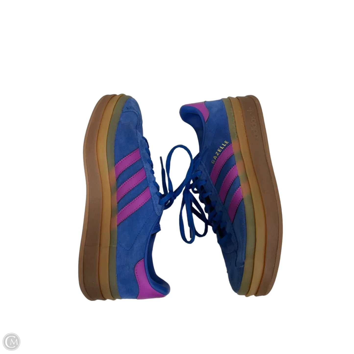Shoes Athletic By Adidas In Blue & Purple, Size: 9
