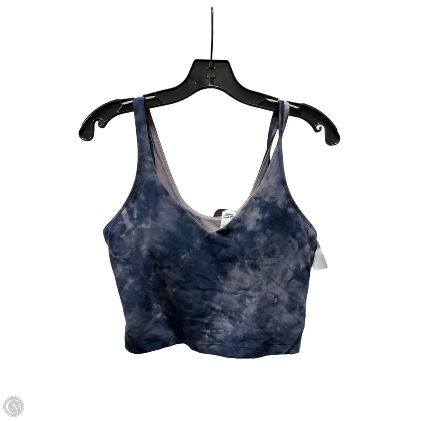 Athletic Bra By Lululemon In Blue, Size: 10