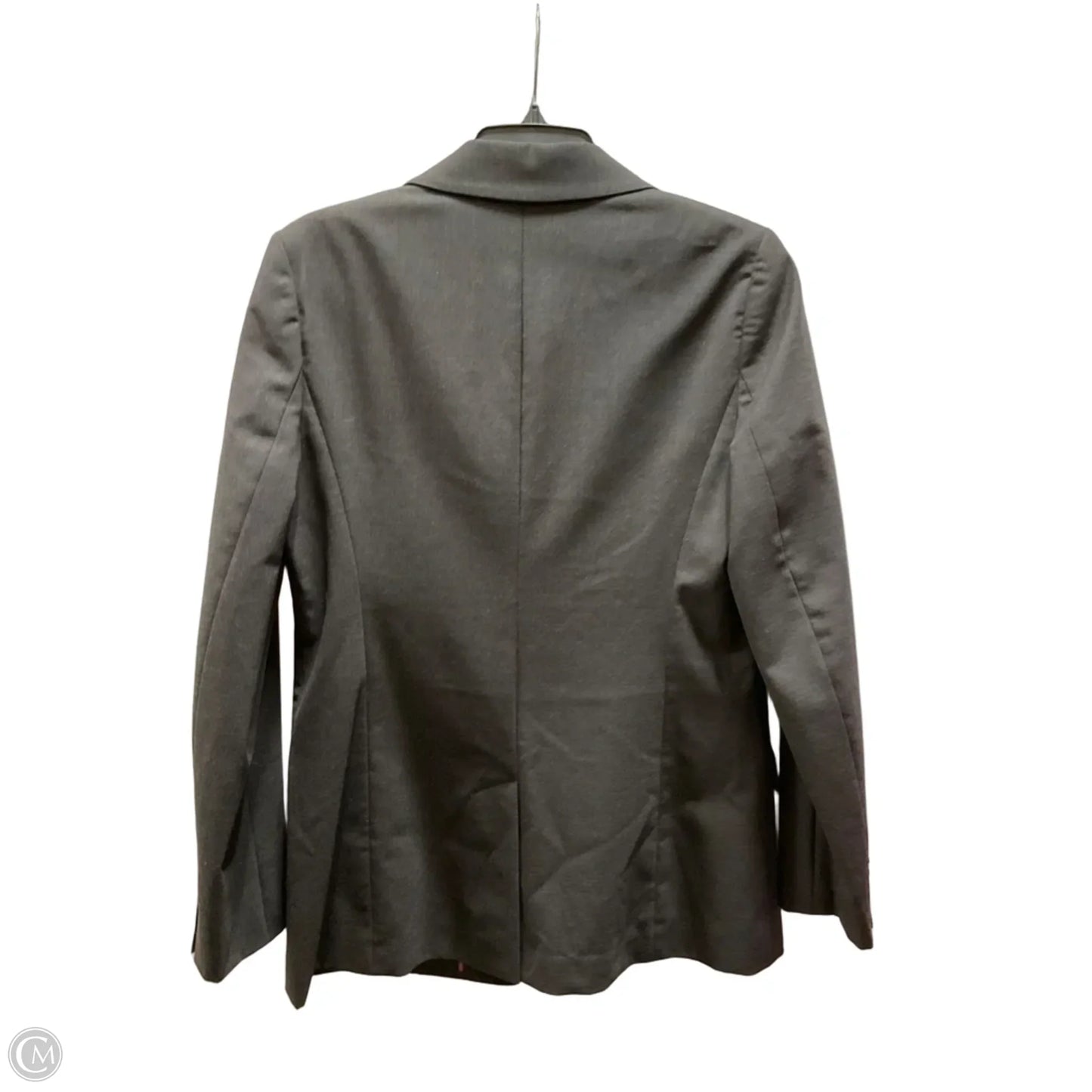 Blazer By Ann Taylor In Grey, Size: 8