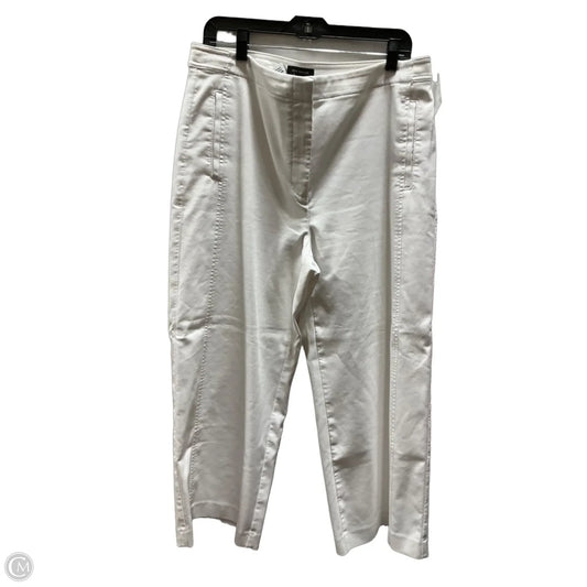 Pants Dress By Ann Taylor In White, Size: 14