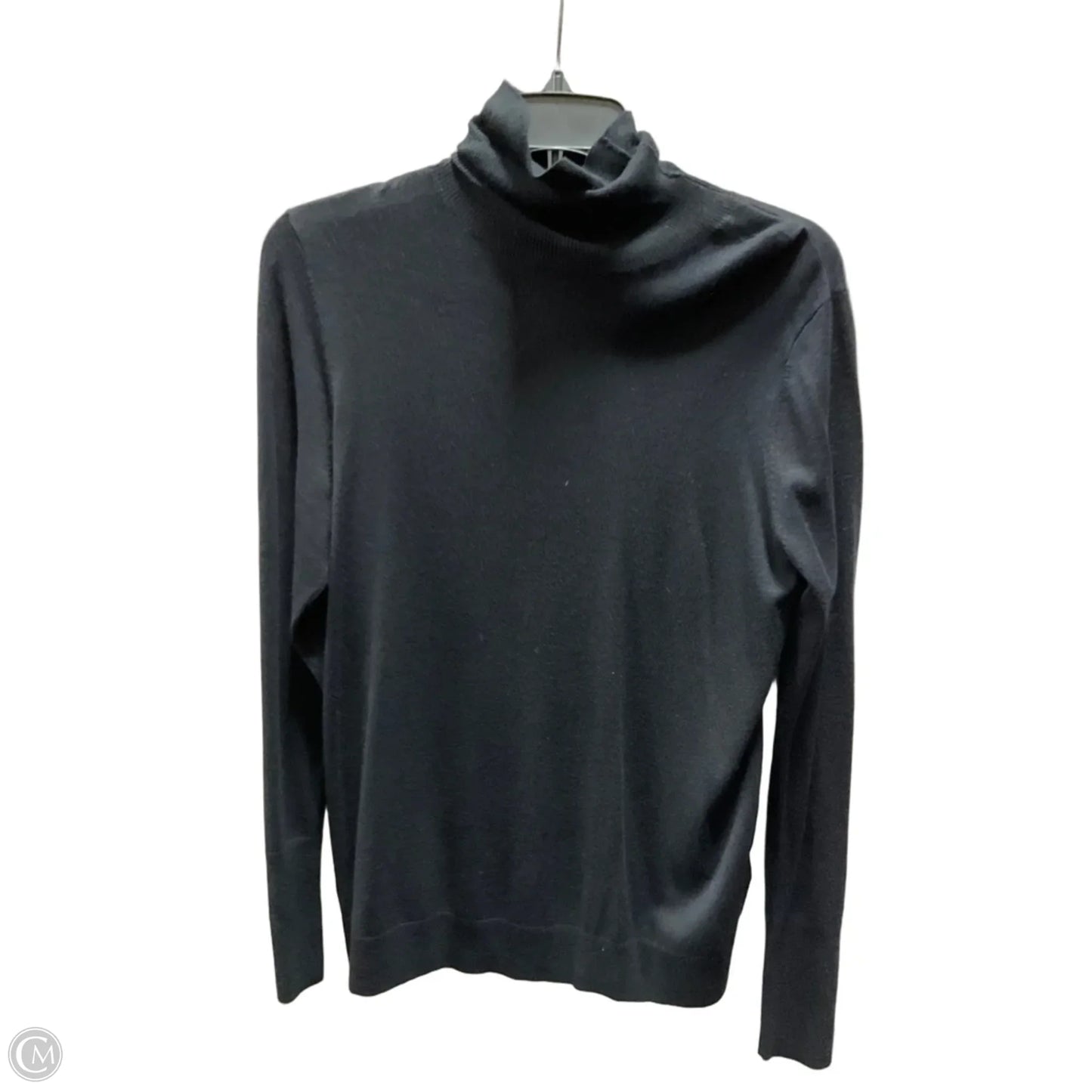 Top Long Sleeve By Susan Graver In Black, Size: M