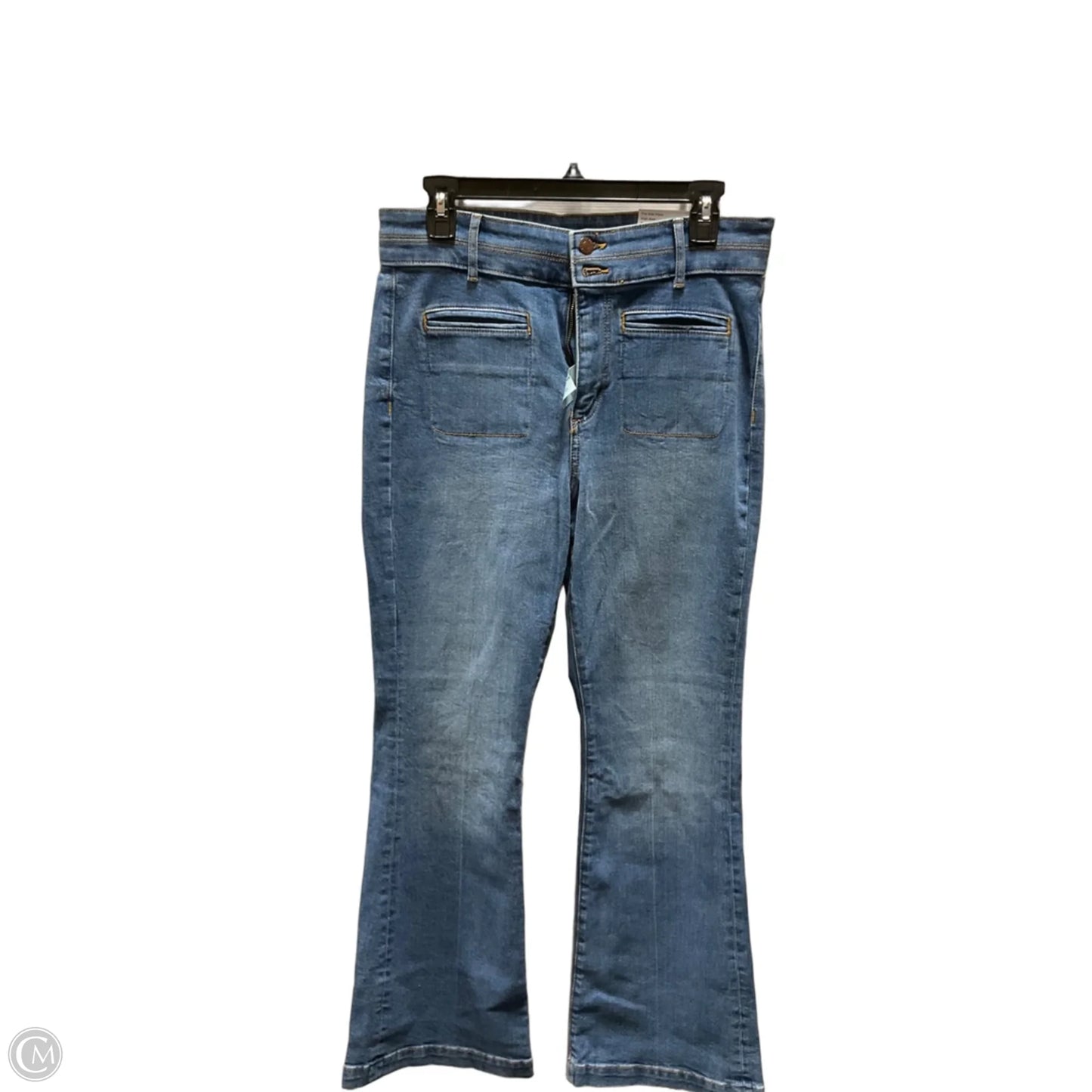 Jeans Flared By Loft In Blue, Size: 6